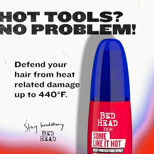 TIGI Bed Head Some Like It Hot Heat Protectant Spray 3.38 fl oz - Anti-Humidity & Damage Defense