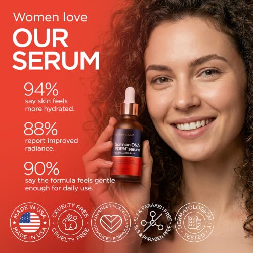 Salmon DNA PDRN Serum with Hyaluronic Acid & Peptides - 1 Oz