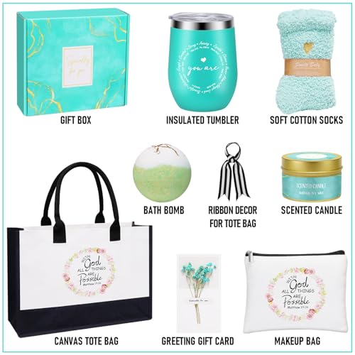 Christian Gifts for Women - Inspirational Gift Basket for Her