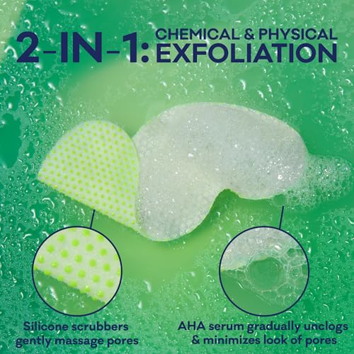 Bioré Pore Refining Bubbling Nose Mask with Glycolic Acid, 8 Ct