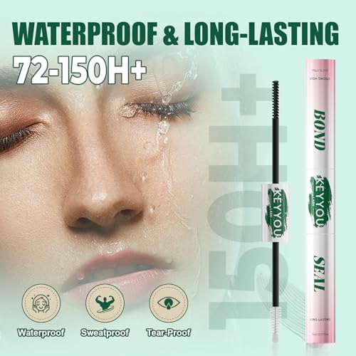 KEYYOU Black Lash Bond+Remover Kit for At-Home DIY & Travel