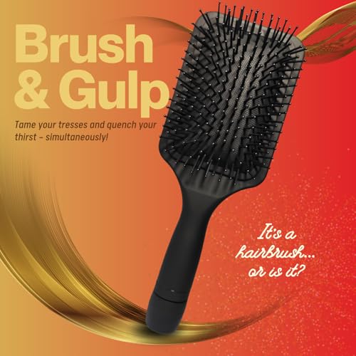 Smuggle Your Booze Hidden Hairbrush Flask - 6 oz Secret Alcohol Container