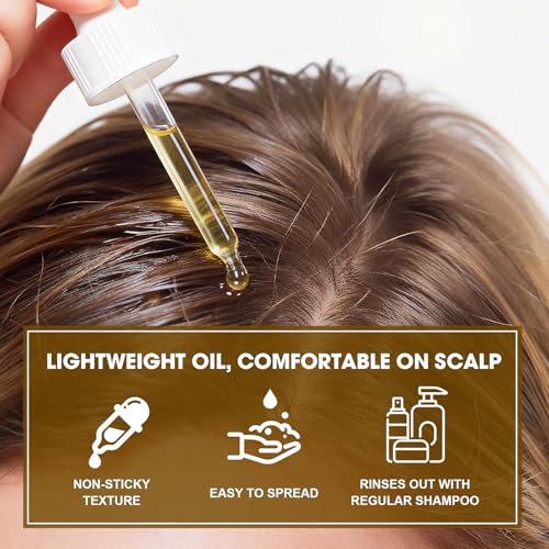 SKSOYT Onion Oil for Hair & Scalp, 2.03 FL OZ - Nourishing Hair Treatment