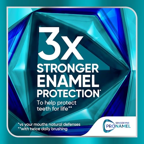 Sensodyne Pronamel Clinical Enamel Strength Deep Clean Toothpaste, 2.3 oz (2 Pack)