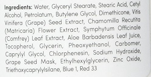 Merlot Grape Seed Moisturizer 4 oz - Anti-Aging, Non-Oily Formula