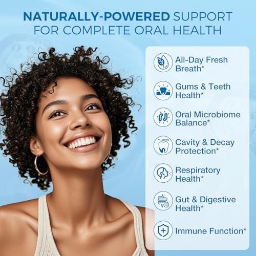 Nature Target Oral Probiotics Powder for Bad Breath - 30 Travel Packets