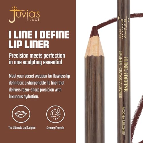 Juvia's Place Mocha Mischief Lip Liner - Long-Lasting Hydrating Formula