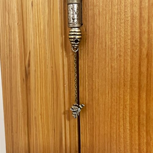 Brass Bee Hive Magnetic Hinge Heads - 3 Pcs Decorative Toppers