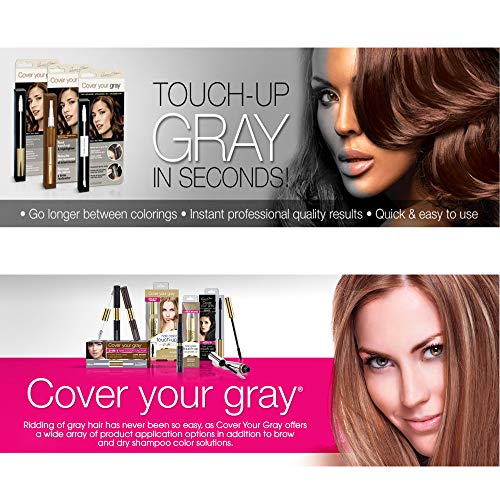 Cover Your Gray Touch Up Stick - Black Hair Color Concealer