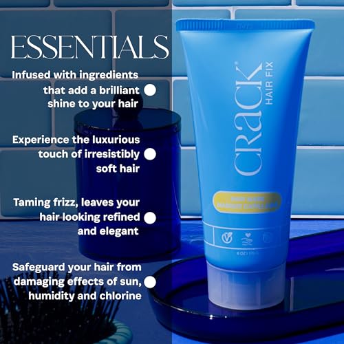 Crack HAIR FIX Restorative Hair Mask - Deep Conditioner (8 oz)