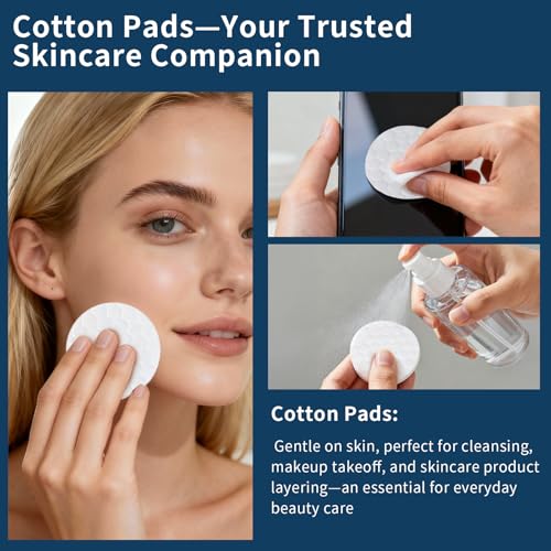 50-Pack Individually Wrapped Hotel Vanity Kits with Cotton Pads and Swabs