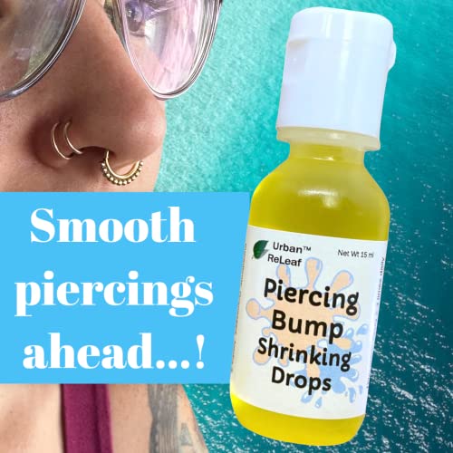 Urban ReLeaf Piercing Bump Shrinking Drops - Natural Aftercare for Scars & Nodules