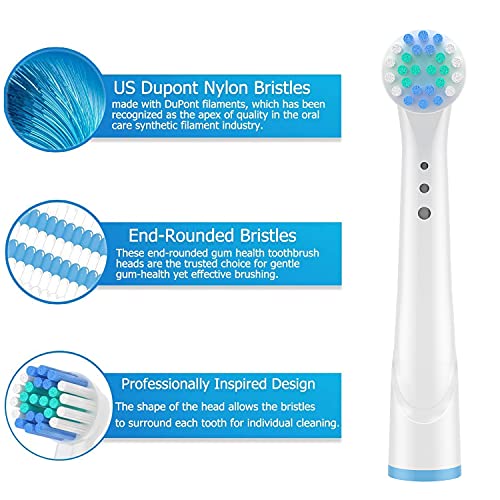 16 Pack Replacement Toothbrush Heads for Oral B Electric Precision Clean