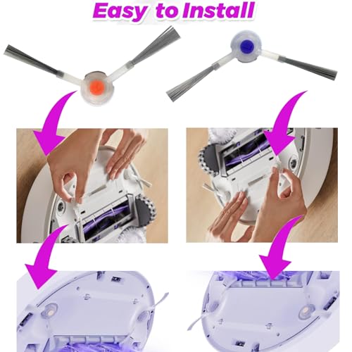 Narwal Freo Side Brush Replacement Pack for Robot Vacuums - 6 Pack