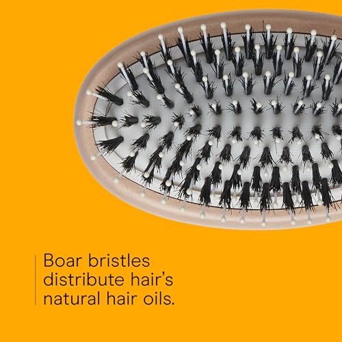 Conair Ceramic Boar Bristle Hair Brush for All Hair Types