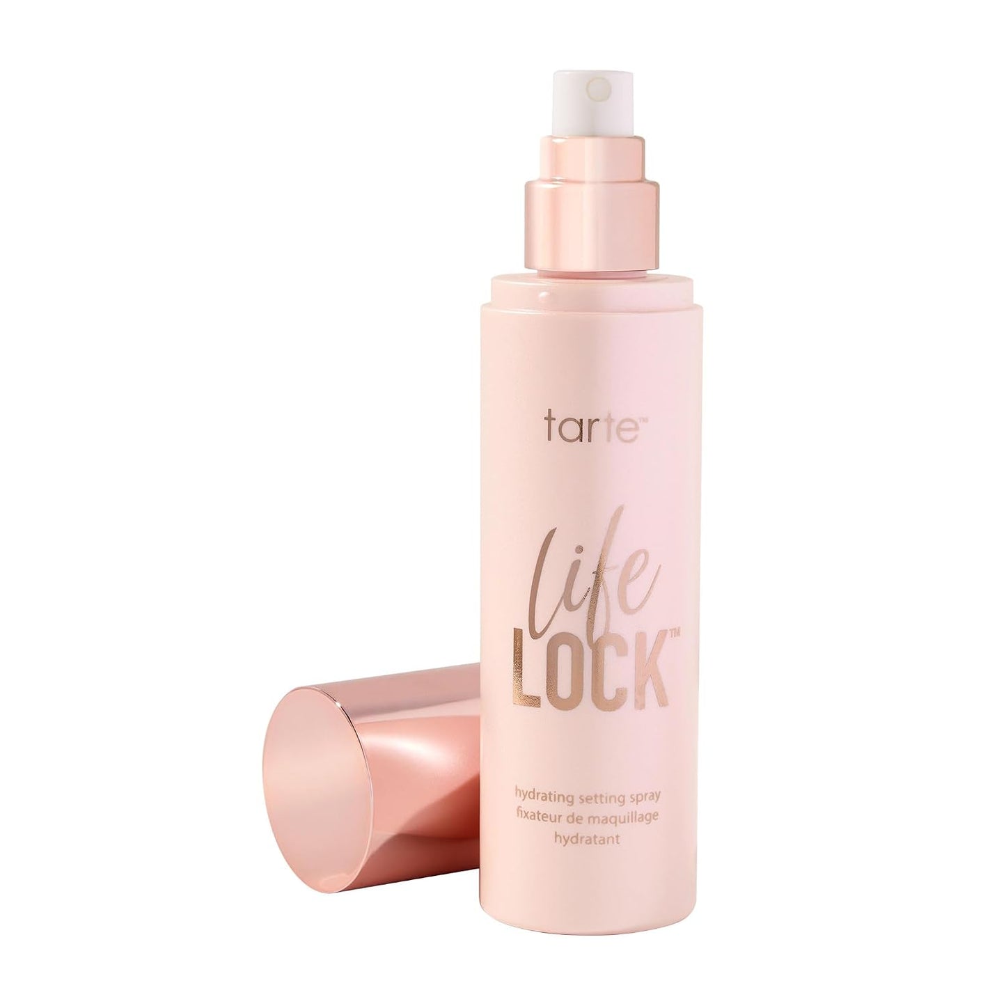 Tarte Life Lock Hydrating Setting Spray - 10-in-1 Weightless Mist with Hyaluronic Acid for Long-Lasting Makeup | Waterproof & Vegan