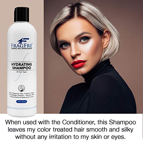 Fragfre Hydrating Cucumber Shampoo - 8 Fl Oz, Sulfate-Free, Pack of 1
