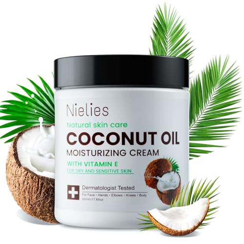 Nielies Coconut Oil Moisturizing Cream for Skin & Body - Variation 1