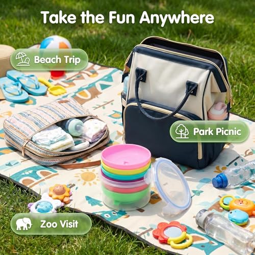 Drip-Free Popsicle Holders for Kids - 6 Pack with Storage Box