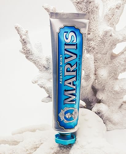 Marvis Aquatic Mint Toothpaste - Luxury Fresh Breath Formula