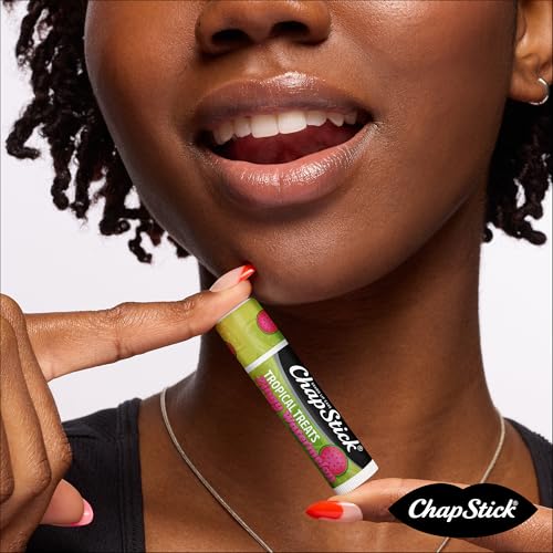 ChapStick Tropical Treats Lip Balm Collection, 6-Pack Moisturizing Set