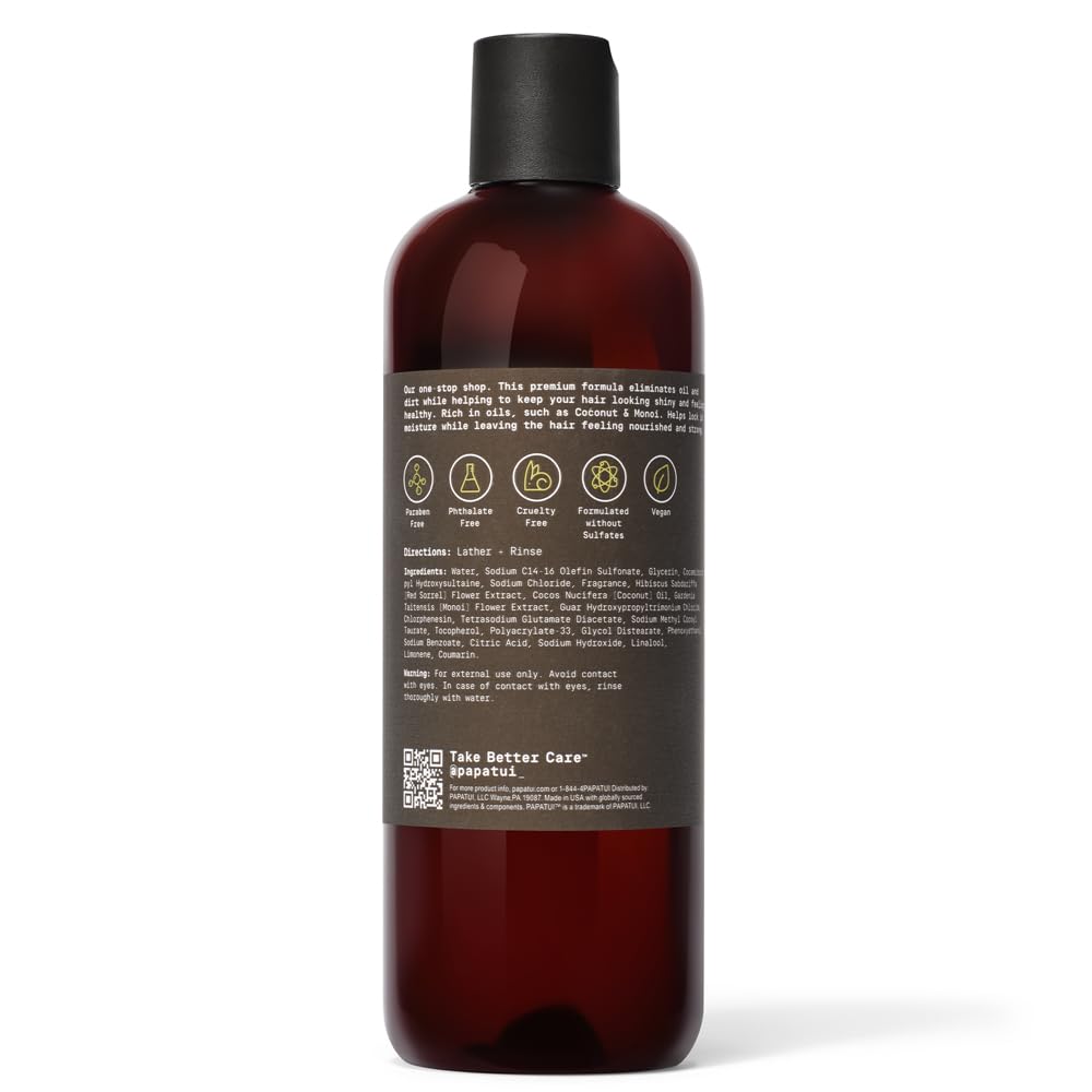 Nourishing Shampoo & Conditioner 2-in-1 for Men - Sulfate-Free Cedar Sport | 18 oz
