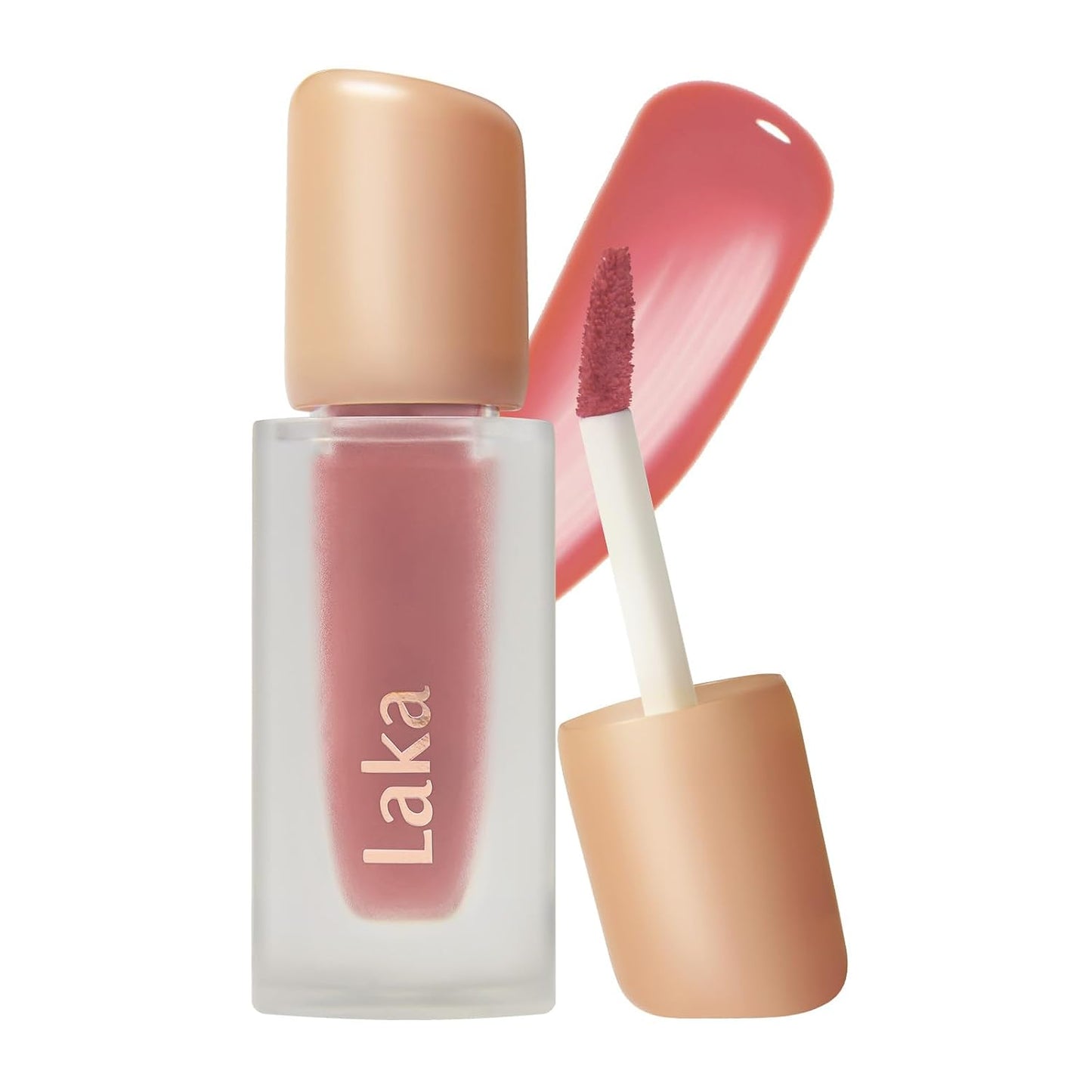 Fruity Glam Tint Lip Stain - Hydrating, Lightweight, Buildable Color | K-Beauty #101 Joyful, 4.5g/0.15oz