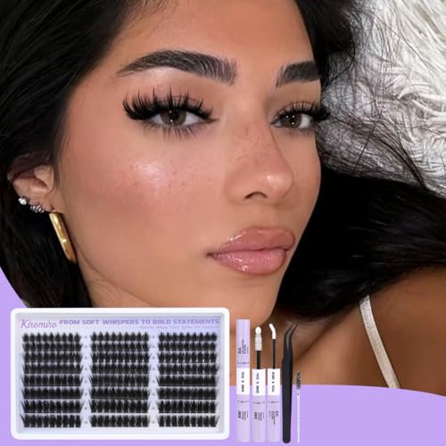 Kiromiro A-SP02-Kit: Wispy & Spiky Lash Clusters (12-20mm, 216pcs)