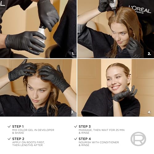 L'Oreal Paris Superior Preference Light Amber Brown Hair Dye Kit