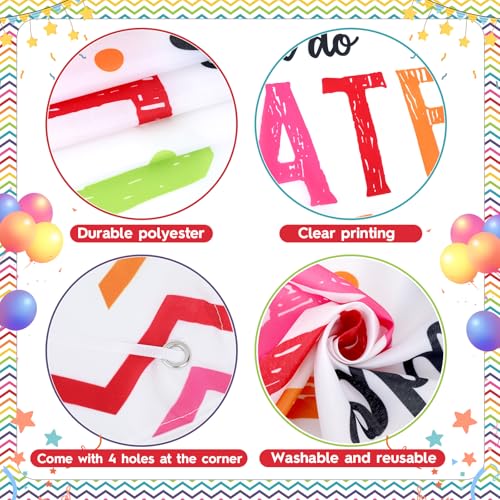 We Appreciate You Banner Set - 3pcs Colorful Party Decorations
