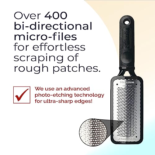 Microplane Colossal Foot File - Stainless Steel Callus Remover