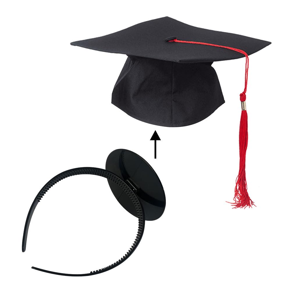 Graduation Cap Headband - Anti-Fall Hairband for Students | Keeps Hairstyle Fixed