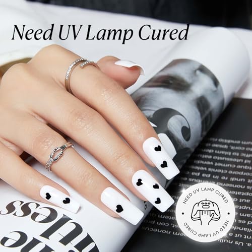 AZUREBEAUTY 18ML White Gel Nail Polish - High Gloss for French Tips
