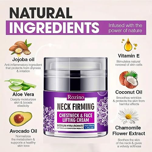 Collagen Neck & Face Firming Cream for Anti-Aging & Wrinkle Reduction