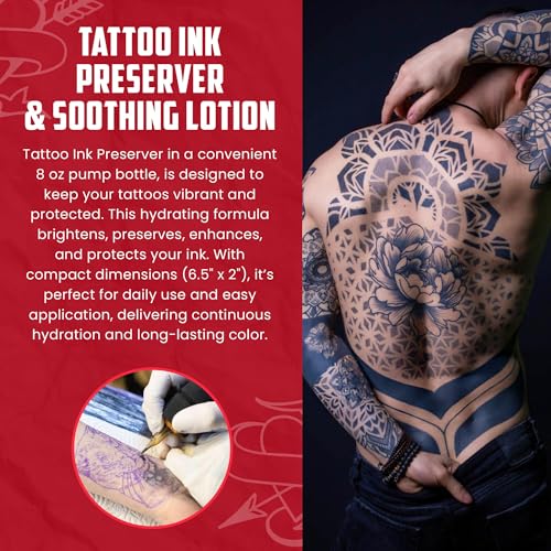 Tattoo Healing Lotion - Advanced Aftercare Moisturizer, Unscented