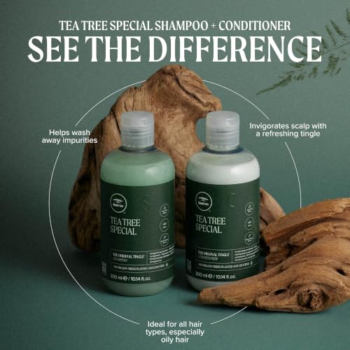 Tea Tree Special Conditioner - Invigorating Hair Detangler & Softener