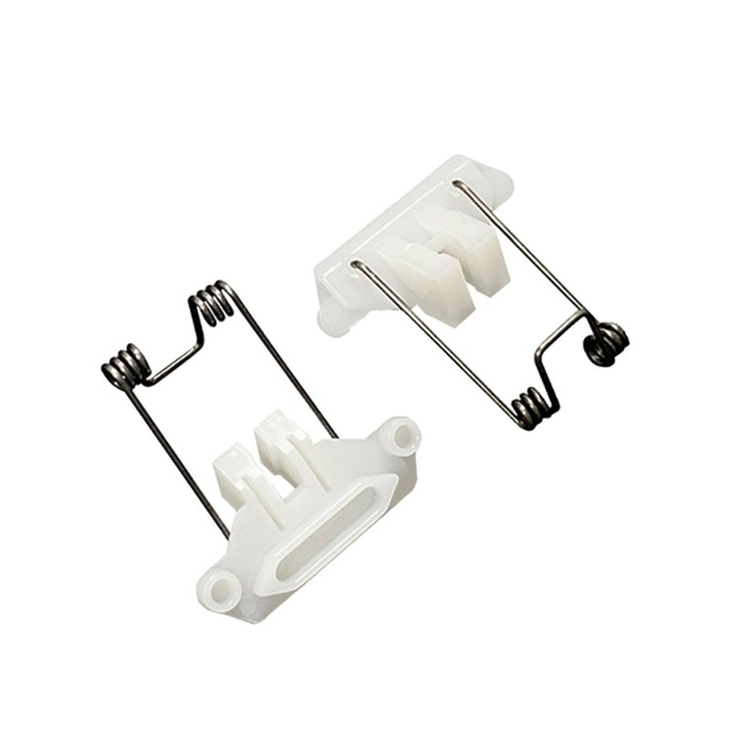 CZMZHFC 2 Sets Hair Clippers Spring Tension and Cam Follower Swing Head fit for Babyliss 870 Series Hair Clipper Head Spring (2 X Swinging Spring 2 X White Cam Follower)