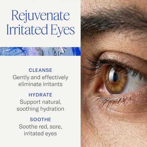 Avenova Eyelid and Eyelash Cleanser Spray - 20ml Bottle - Gentle Everyday Pure Hypochlorous Acid Spray for Eye Irritation