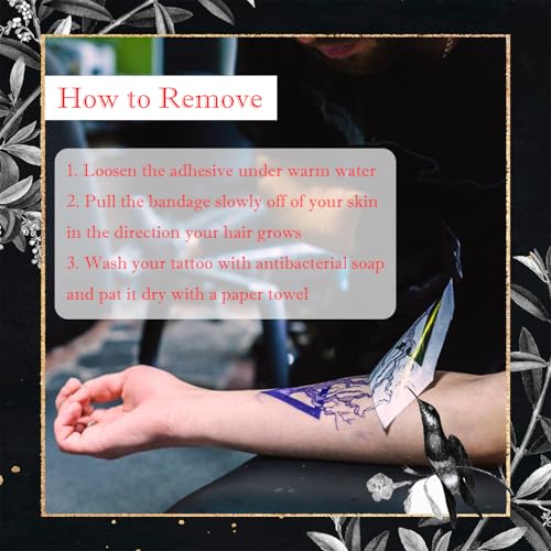 Hysimedy Waterproof Tattoo Aftercare Bandage - 10" x 2 Yards