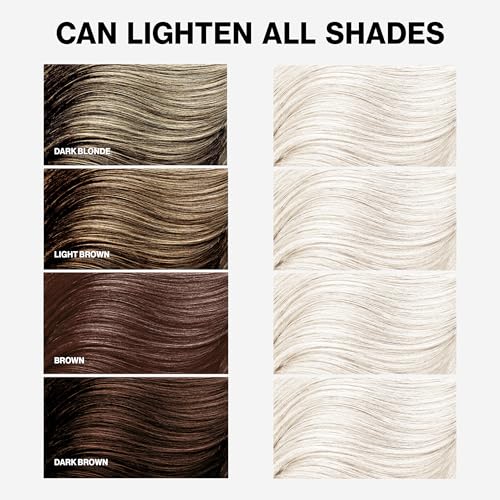 Keracolor Keracanvas Hair Bleach Kit, Complete Hair Lightening & Toning System, Lifts Up to 8 Levels, Neutralizes Brassiness