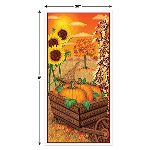 Beistle 30-Inch Fall Decorative Door Cover for Autumn