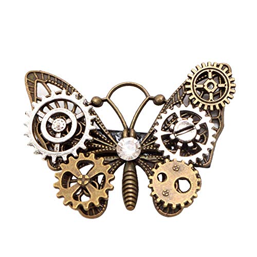 BLESSUME Vintage Steampunk Hair Clip - Punk Gothic Headwear