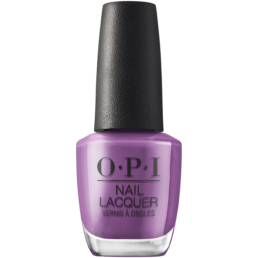 OPI Nail Lacquer - Classic Pink & Purple Nail Polish | Chip Resistant, Fast Drying, Streak-Free | 0.5 Fl Oz