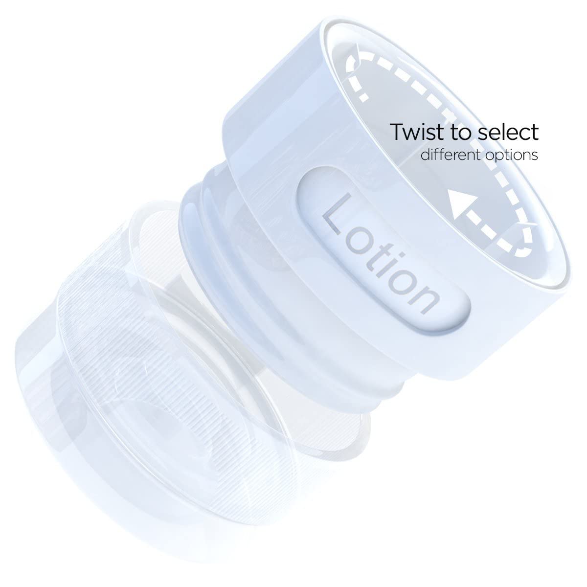 Dot&Dot Leak Proof Travel Bottles - Tubes for Liquid TSA Approved 2oz Silicone Toiletries Travel Shampoo & Conditioner Containers with Labels
