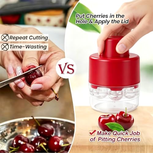 Cherry Pitter Tool for Quick Pitting - Durable & Easy to Use