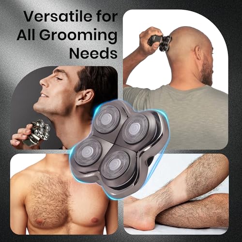 Pitbull Shaver Replacement Blade - 4 Head, 1 Pack by DREBIG