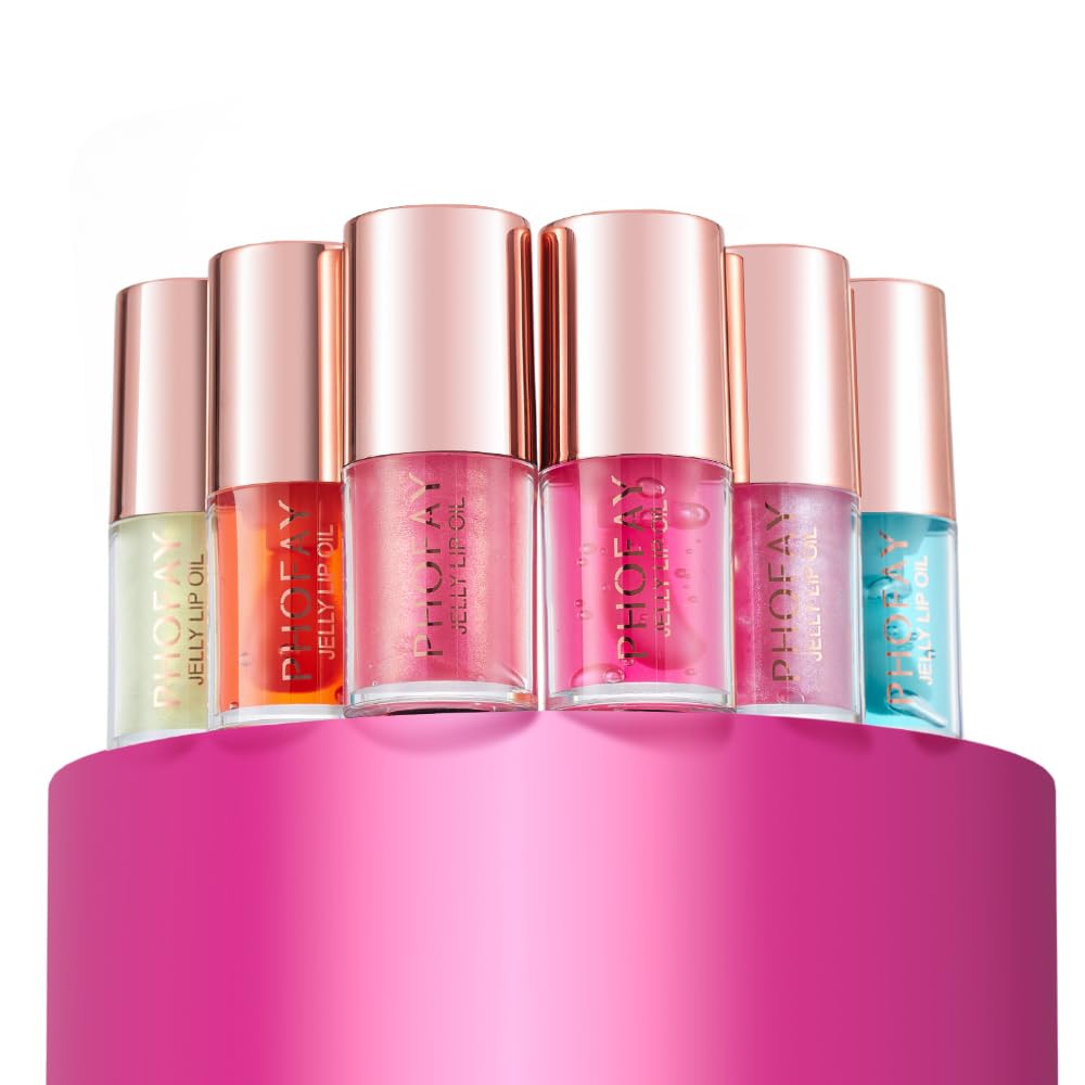 Juicy-Gloss Tinted Lip Oil - Deep Hydration Non-Sticky Formula for Dry Lips | 06# Shade