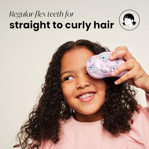 Tangle Teezer Mini Detangler Brush for Kids - Unicorn Magic