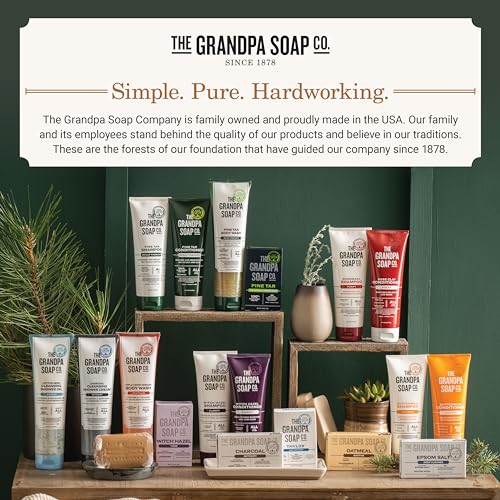 The Grandpa Soap Company Apple Cider Vinegar Body Wash - 2 Pack, Vegan & Natural Skin Revitalizer