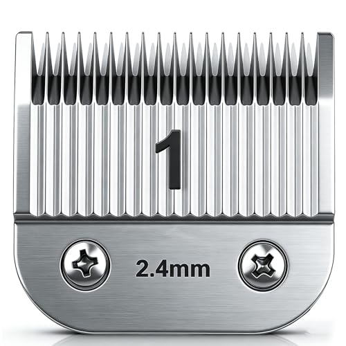 Replacement Size 1 Ceramic Blades for Oster 76, Andis AGC, Wahl KM10